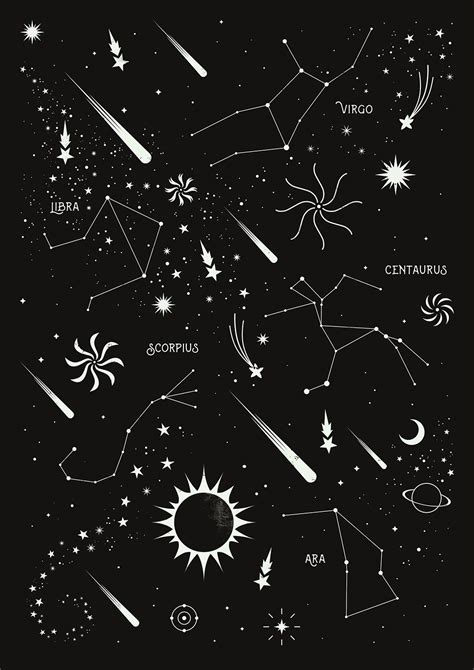 space aesthetic constellation.